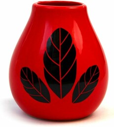 Mate Green Yerba mate ceramiczna filiżanka z drewna