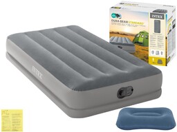 Materac Dmuchany Jednoosobowy 99x191x30 Intex 64112 z Pompką