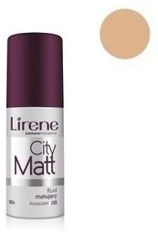 LIRENE_City Matt fluid matująco-wygładzający do twarzy 205 Piaskowy