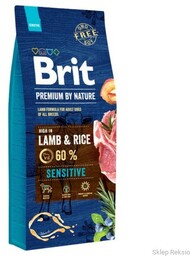 Brit Premium By Nature Sensitive 15kg