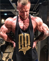 REAL WEAR TANK TOP "RP" ZŁOTY