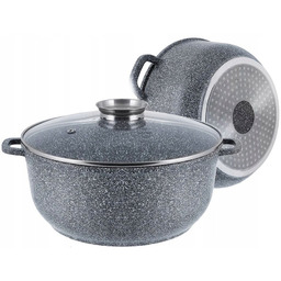 Brytfanka Marmurkowa Z Pokrywką 10L/ 32cm Zilner