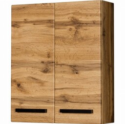 Szafka łazienkowa wisząca dąb naturalny 60x72 cm FOKUS