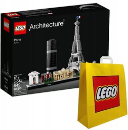 Lego Architecture 21044 Paryż Torba Prezentowa Lego Idealne