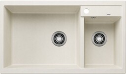 BLANCO 527121 Zlewozmywak METRA 9 Silgranit delikatny biaŁy