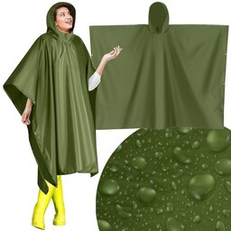 Ponczo Przeciwdeszczowe Peleryna Płaszcz Poncho na Rower