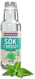 Naturavena Sok z brzozy o smaku mięty 750