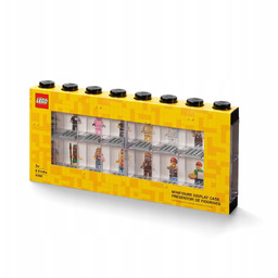 Gablotka Lego na 16 minifigurek czarna