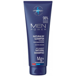 Naturalny przeciwłupieżowy szampon do włosów MEN POWER, 4organic