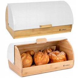 Chlebak Pojemnik Bambusowy Na Pieczywo Chleb Bułki Elitehoff