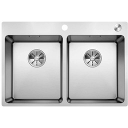 Blanco ANDANO 340/340-IF/A 525248 Stal szlachetna polerowana Zlewozmywak