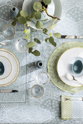 Le Jacquard Fran ais Podkładka plamoodporna Wagara Green