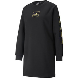 Sukienka damska Puma HOLIDAY FL czarna 58955001-S