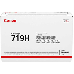 Toner Canon CRG-719H Black do drukarek (Oryginalny) [6.4k]