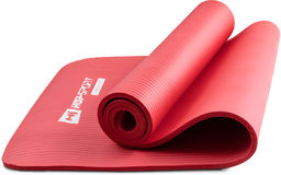 Mata fitness NBR 1cm czerwona
