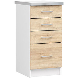 Elior Szafka Kuchenna Z Szufladami Dąb Sonoma W6-G08