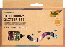 folia 5891 - Organic Chunky Glitter Set STARLIGHT,