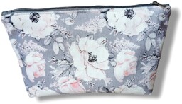 Kosmetyczka damska organizer do torebki etui kosmetyczka welurowa