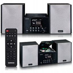 Wieża stereo Lenco MC-250BK Internet Wi-Fi, Fm, Radia