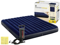 Materac Dmuchany Dwuosobowy 183x203x25 Intex 64755 + POMPKA