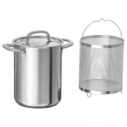 Ikea 365+ Garnek z wkładem, 5.0 l, szparagi,