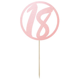 Topper papierowy na tort 18 urodziny - 1
