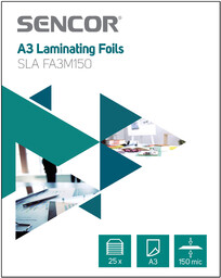 Sencor SLA FA3M150 Folia do laminowania A3