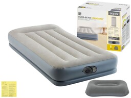 Materac Dmuchany Jednoosobowy 99x191x30 Intex 64116ND z Pompką