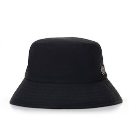 Czapka typu bucket z nylonu czarna