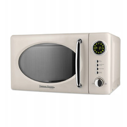 Kuchenka mikrofalowa wolnostojąca Retro 700W Kremowa Vintage Cuisine