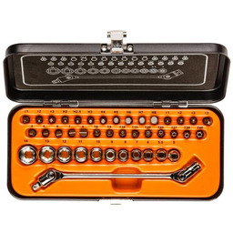 NEO TOOLS 08-603 Zestaw kluczy nasadowych Stal narzędziowa,