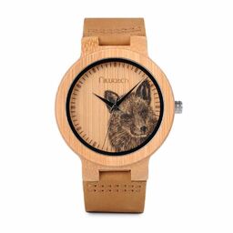 Zegarek drewniany Niwatch NATURE - FOX