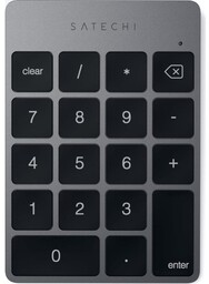 Satechi Klawiatura numeryczna, Aluminium Slim Wireless Keypad Bluetooth,