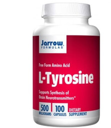 Jarrow Formulas, L-Tyrozyna 500 Mg, Suplement diety, 100