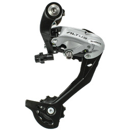 Shimano Przerzutka tylna Altus RD-M370-SGS, 9-rzędowa, 34T, srebrna