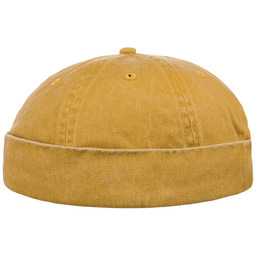 Czapka Dokerka Uni Cotton by Lipodo, musztardowy, One