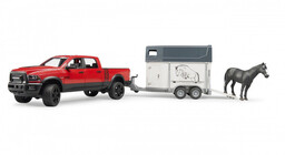 Bruder, Auto RAM 2500 Power Wagon z przyczepą
