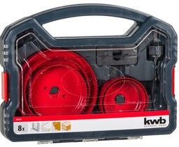 Zestaw otwornic KWB 49109178 (8 elementów)