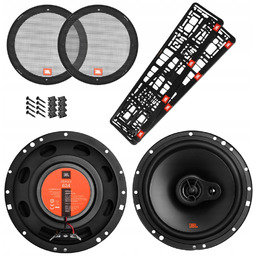 Głośniki samochodowe 165mm Jbl STAGE2 634 3-drożne 250W