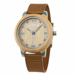 Zegarek drewniany Niwatch BASIC BLUE