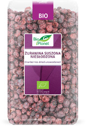 Bio Planet Żurawina suszona niesłodzona 150 g (EKO)