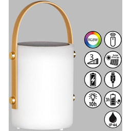FH Lighting Lampa solarna LED Bari z akumulatorem