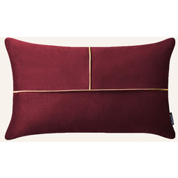 POSZEWKA DEKORACYJNA BE GLAM SIMPLE - Bordowa 30x50