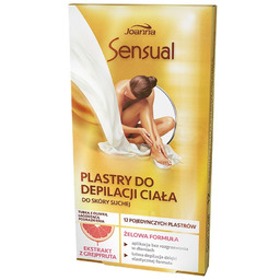 JOANNA_Sensual plastry do depilacji ciała z ekstraktem