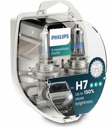 Żarówki samochodowe H7 Philips X-Treme Vision PRO +150%