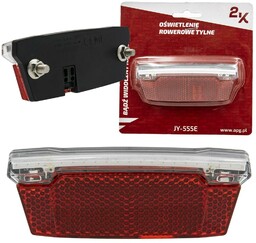 Lampka tylna na bagażnik JY-555E 2 LED +