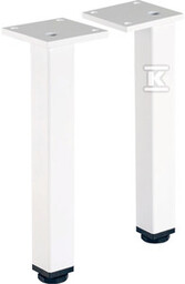 GEBERIT 501.423.01.1 Selnova square zestaw nóg, h19.7-20.5cm, biały