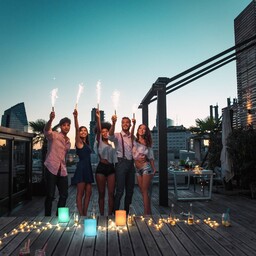 FH Lighting Lampa solarna LED Ceppo 3 000