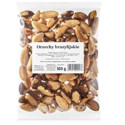 Orzechy brazylijskie całe 500g