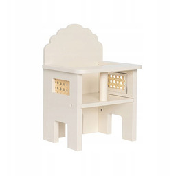 Jabadabado: drewniane krzesełko do karmienia dla lalek